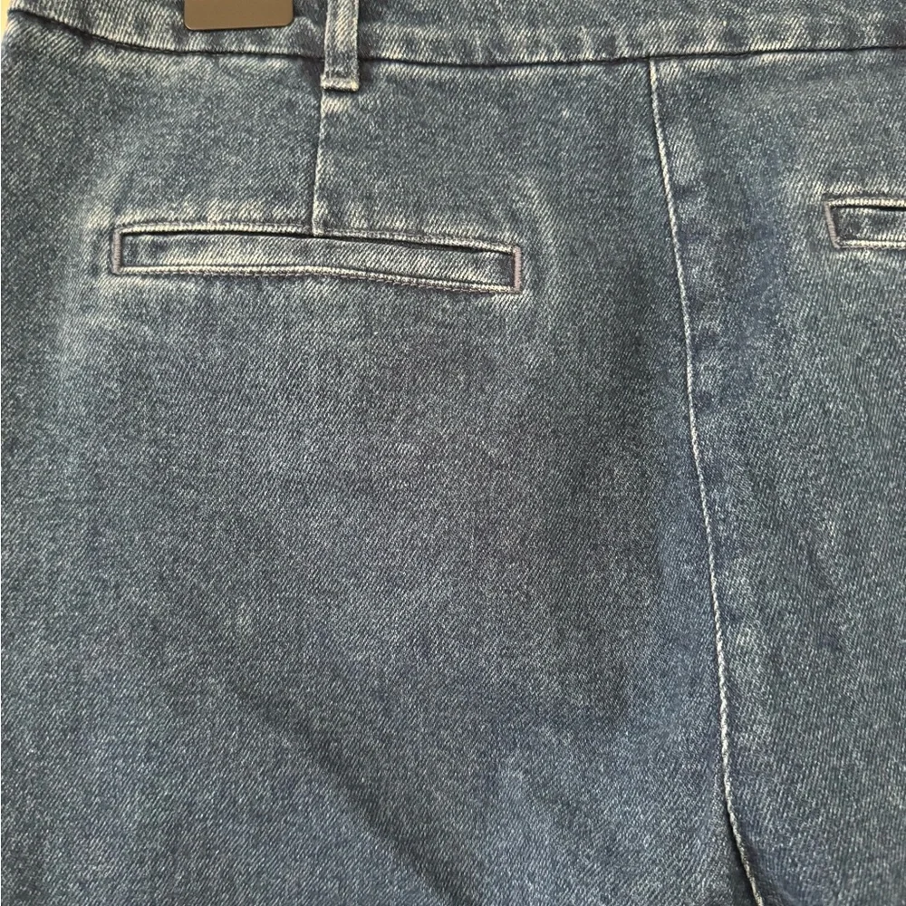 Sezane Martin denim trousers size 42/US10 - Picture 7 of 10